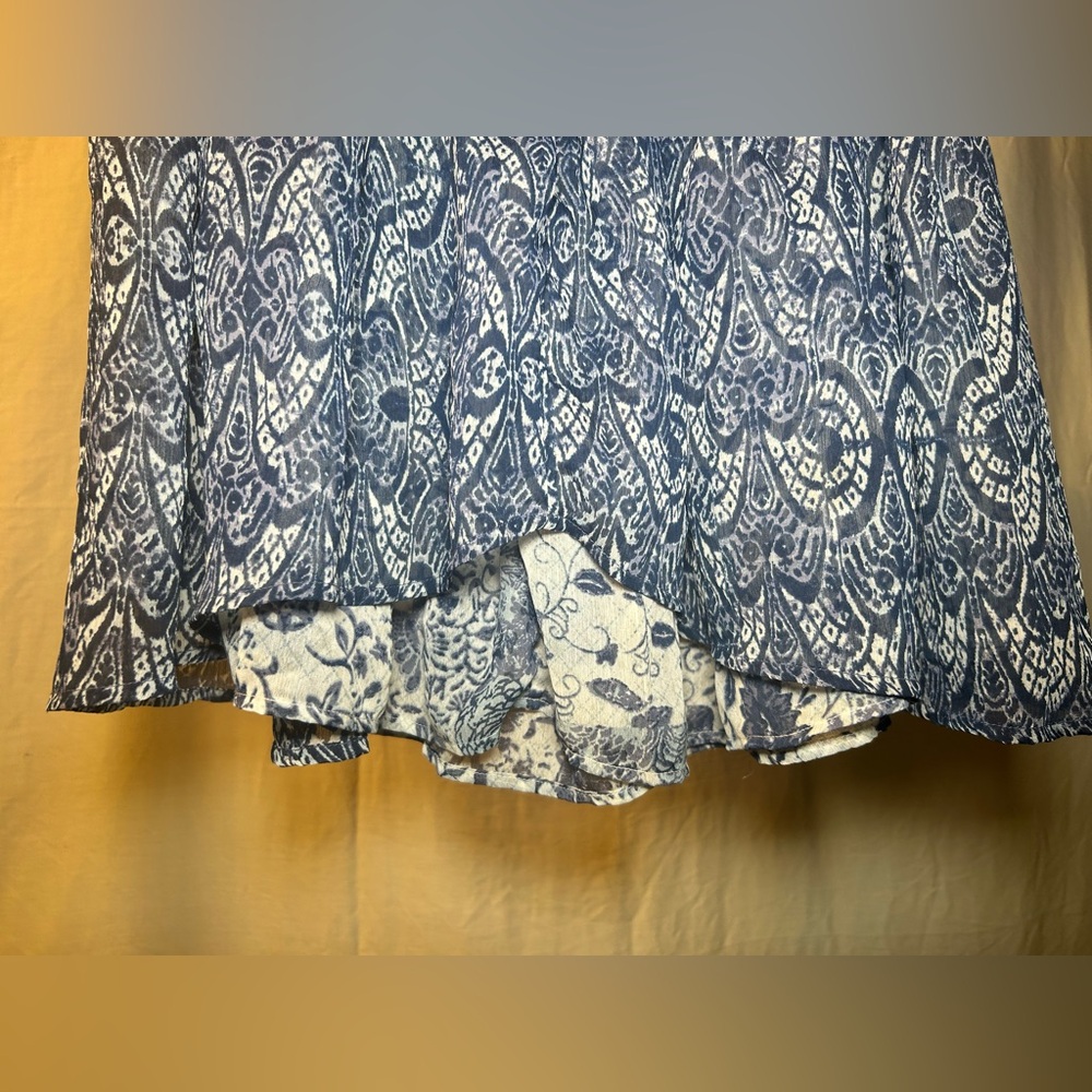 Converse One Star teen Blue and White Patterned Skirt - Picture 8 of 8